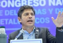 Kicillof advirtió que el peronismo no puede repetir la interna del Frente de Todos