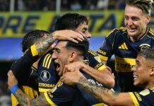 Boca goleó a Barcelona y se afianza como líder en la Libertadores