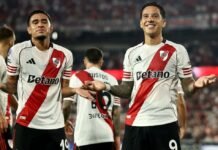 River le ganó a Carabobo y se subió a la cima de su grupo en la Sudamericana